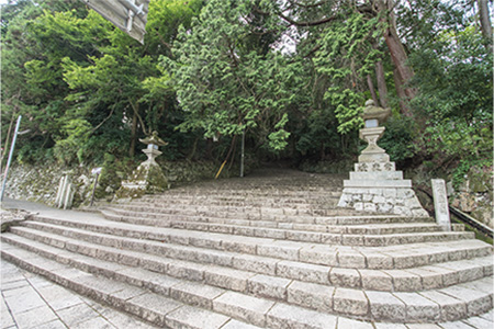 比叡山参道（登り口）の写真