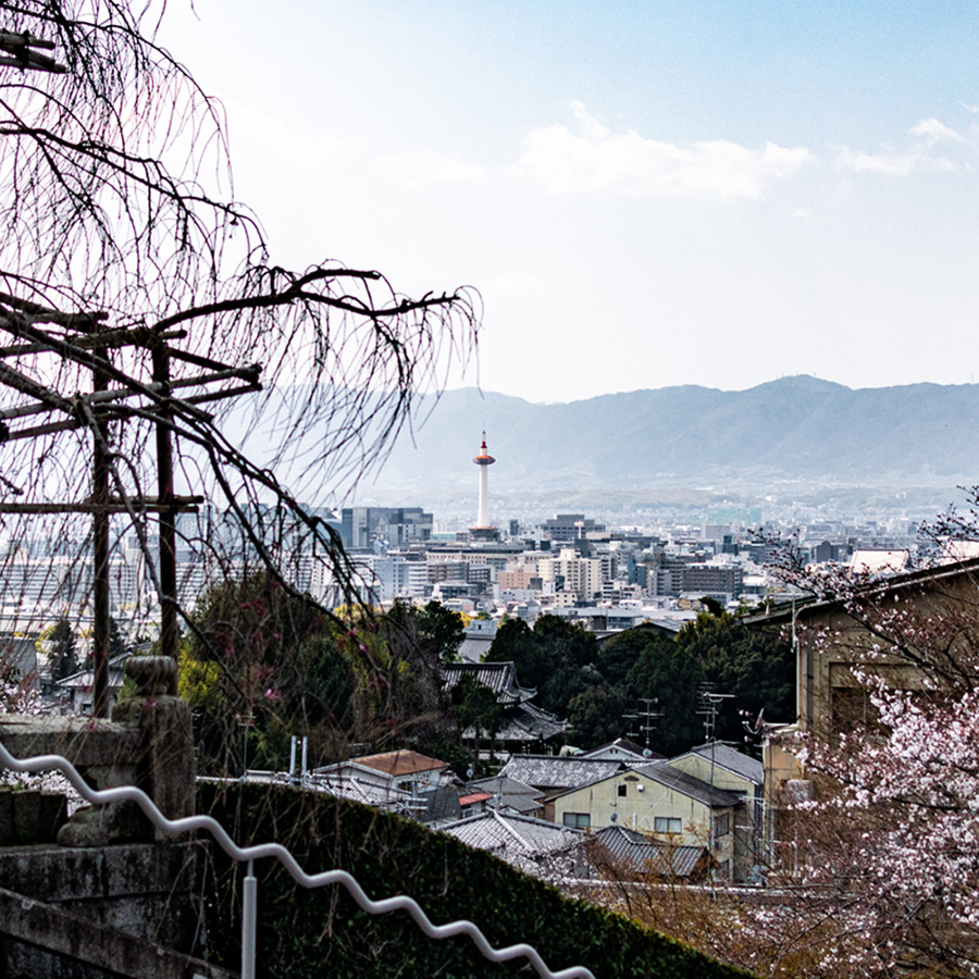 清水寺からの景色