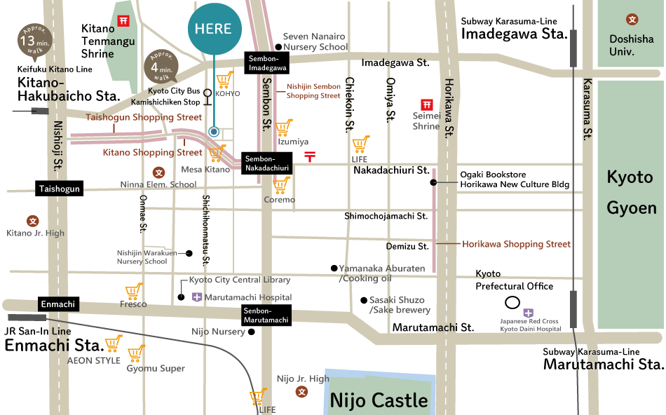 area map