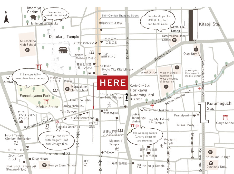 area map