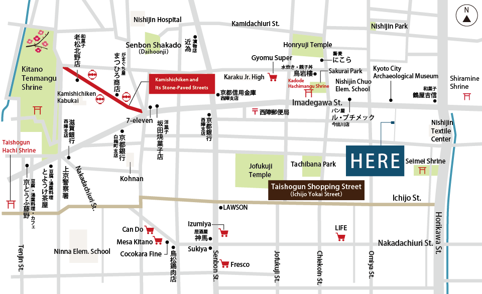 area map