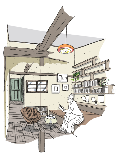 Upstairs Interval Room