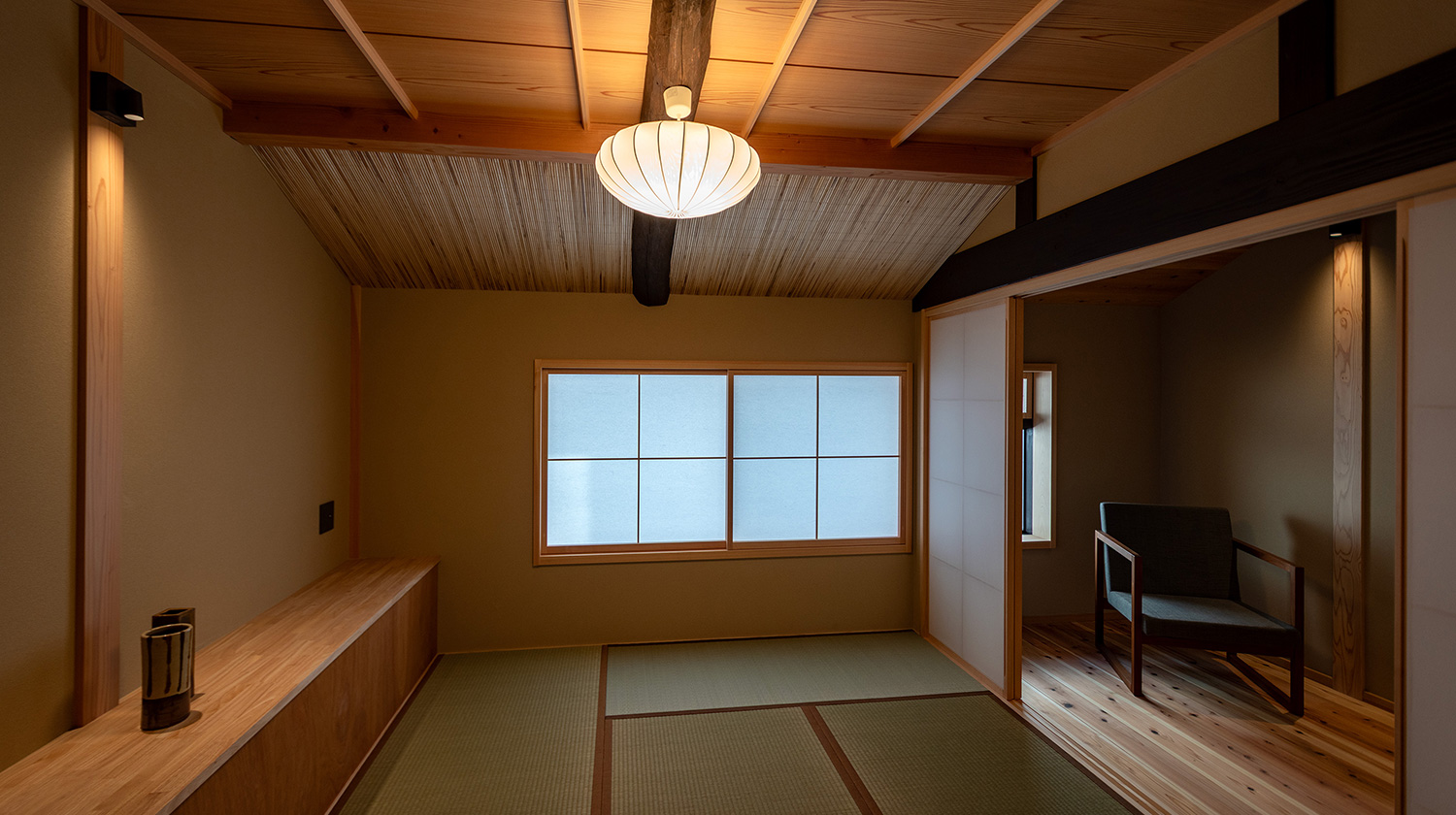 Tatami room on the second floor