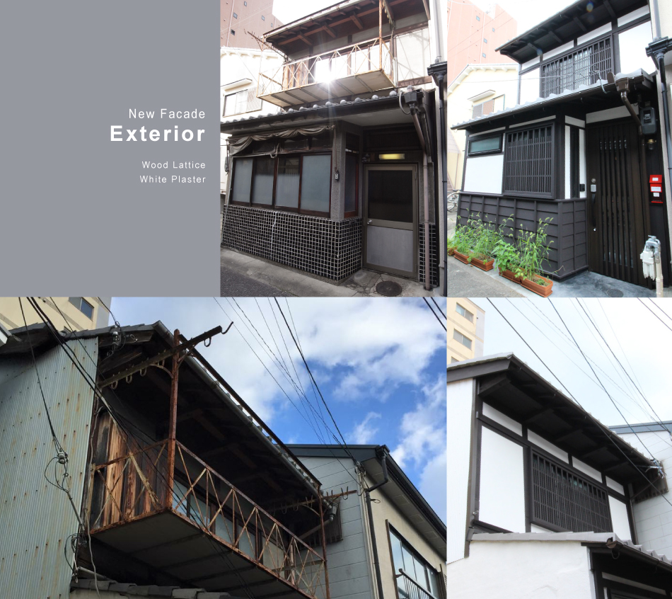 Before and After of Exterior